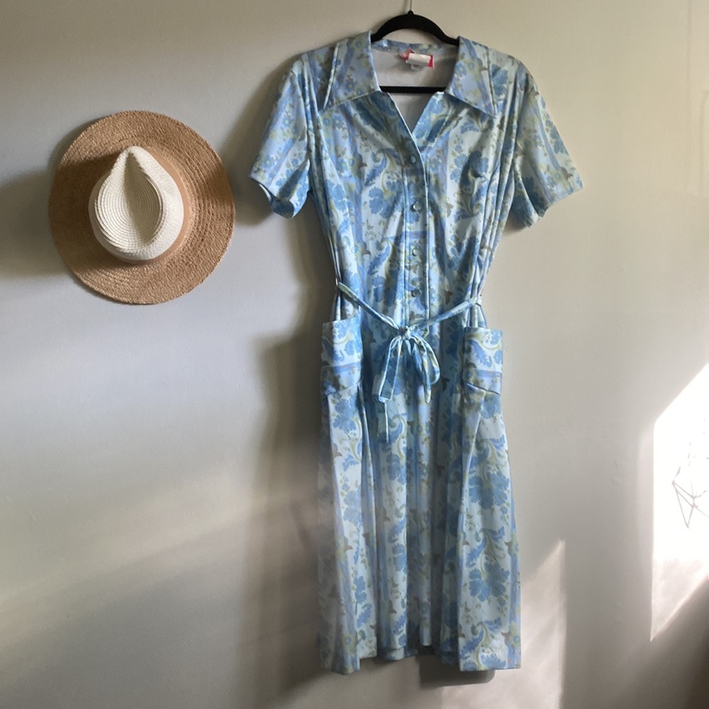 Vintage RubyLou Floral House Dress/Duster